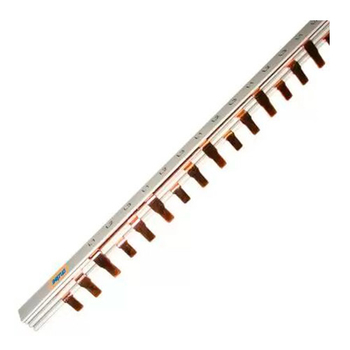 Шина соединительная PIN 3-фазная 63А (1м) Энергия, 5 шт - Электрика, НВА - Щитки и аксессуары для монтажа - Шины нулевые - . Магазин оборудования для автономного и резервного электропитания Ekosolar.ru в Новосибирске