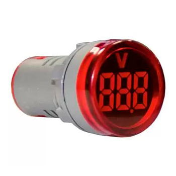 Индикатор значения напряжения AD22-RV красный Энергия - Электрика, НВА - Устройства управления и сигнализации - Сигнальная аппаратура - . Магазин оборудования для автономного и резервного электропитания Ekosolar.ru в Новосибирске