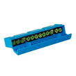 Шина TS-0609H 12 way в синем корпусе Энергия, 10 шт - Электрика, НВА - Щитки и аксессуары для монтажа - Шины нулевые - . Магазин оборудования для автономного и резервного электропитания Ekosolar.ru в Новосибирске