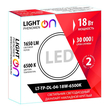 Светильник LightPhenomenON Downlight LT-TP-DL-04-18W-6500K накладной круглый Ф170 LED - Светильники - Светильники DOWNLIGHT - . Магазин оборудования для автономного и резервного электропитания Ekosolar.ru в Новосибирске